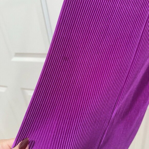 womens L'IDEE REVOLVE Soiree 90's Sleeved Gown in Grape Size 8 (sold‎ Out) - Picture 7 of 10